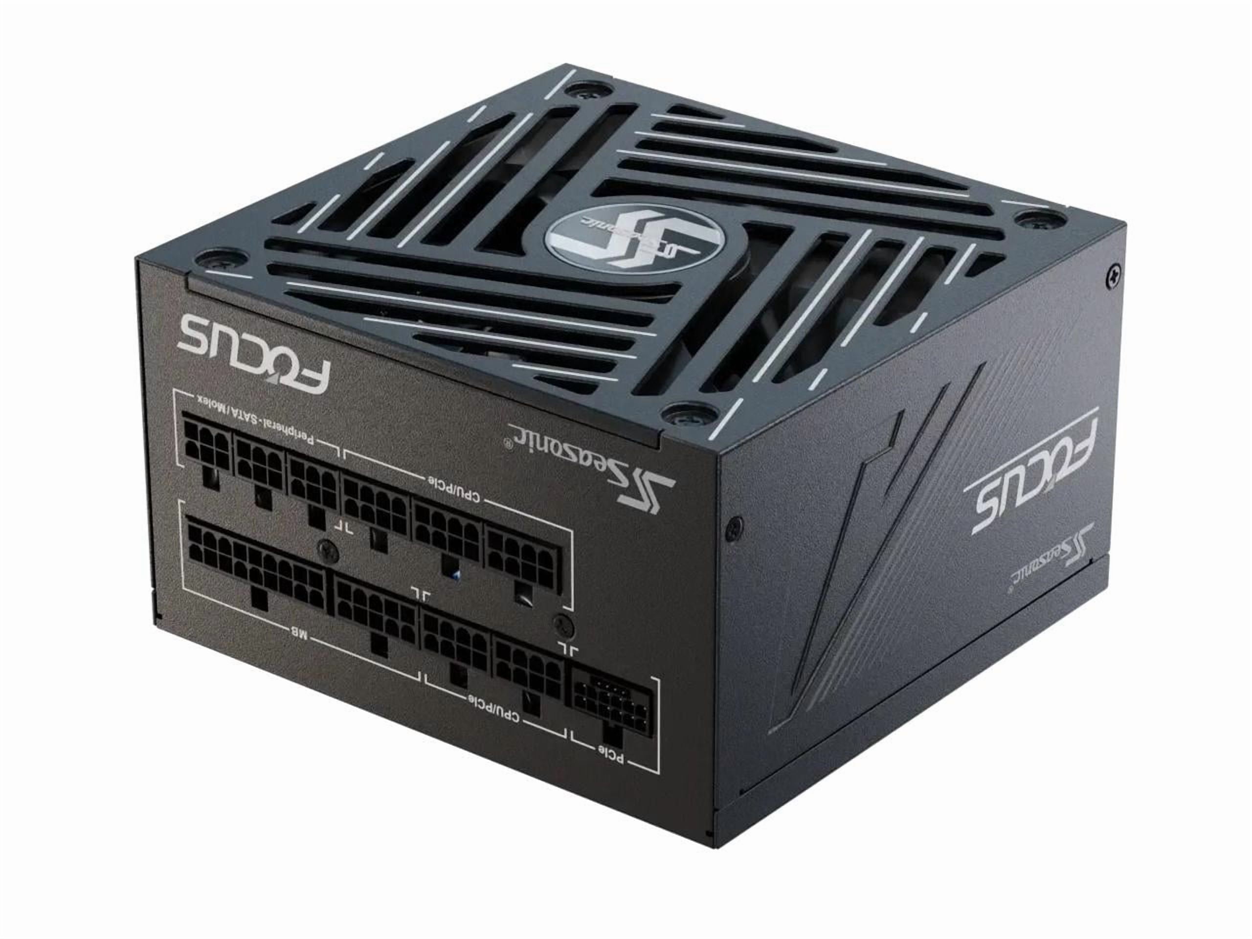 SeaSonic FOCUS GX ATX 3 (2024) GX-850 850 W ATX3.1 80 PLUS GOLD  Nvidia RTX 40 Super/50  Certified Full Modular Power Supplies