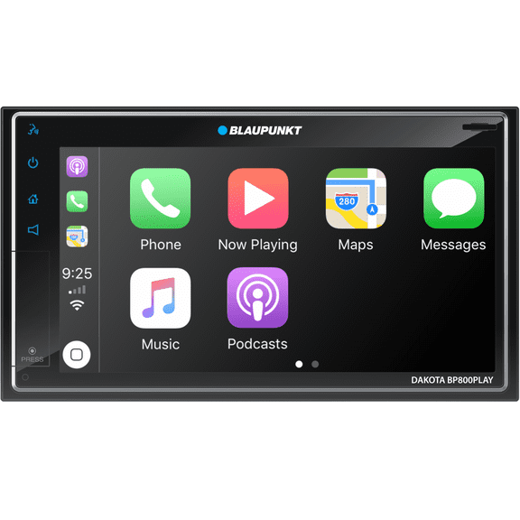 Pre-Owned Blaupunkt 6.8" InDash TouchScreen Receiver, Apple Carplay/Android Auto