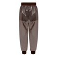 thumbnail image 4 of dPois Pantalons de Jogging en Maille pour Filles avec shorts Intégrés Hip Hop Danse de Rue Performance Tenue de Danse Or 8, 4 of 6