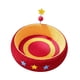 thumbnail image 5 of Rascador para Gatos Tablero Rascador Lounge Cama Ovalada con Cuerda de Papel Y Pelota Interactiva Adecuado para Gatos Traviesos Protección de Sofás Am Redondo, 5 of 8