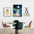 thumbnail image 3 of Juego de pintura de diamantes de paisaje, juego de arte de diamantes para adultos y niños, paisaje de pintura de diamantes de luz de luna abstracta (diamante redondo de 11.81 x 15.75 pulgadas, cielo d, 3 of 5