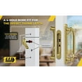 thumbnail image 6 of 8.5" Legacy Sliding Patio Glass Door OffSet Handle Set with Keys - Sash Controls 2265 Keyed Lock - Mortise Type, Fits 3-15/16" Screw Hole Spacing + 1-1/4" to 2-1/4" Door Thickness, 6 of 7