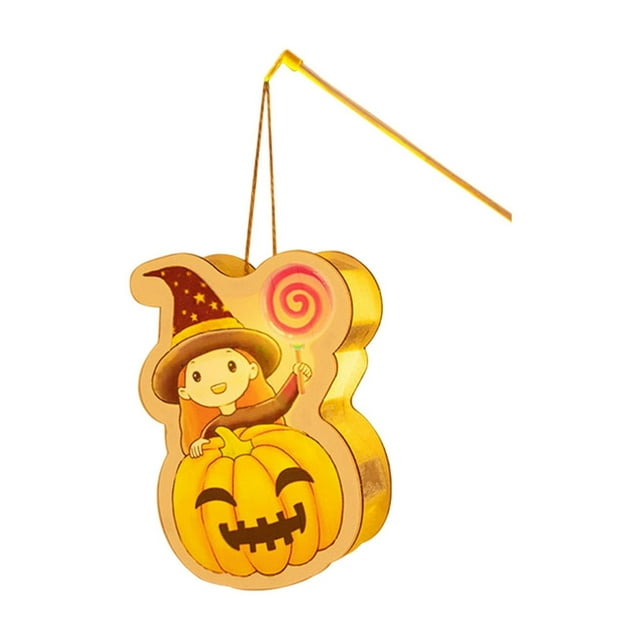 AHMT DIY Halloween Illuminated Candy Jar Handmade LED Light Craft Kit with Adhesive Perfect for Seasonal Party Table Decorations Haunted Room Scenes and Spooky Gift Displays(A,E)
