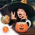thumbnail image 1 of Fiudx Ofertas y liquidaciones Taza de calabaza con tapa, cuchara, hermosa taza de desayuno, taza de cerámica nueva de Halloween, 1 of 7