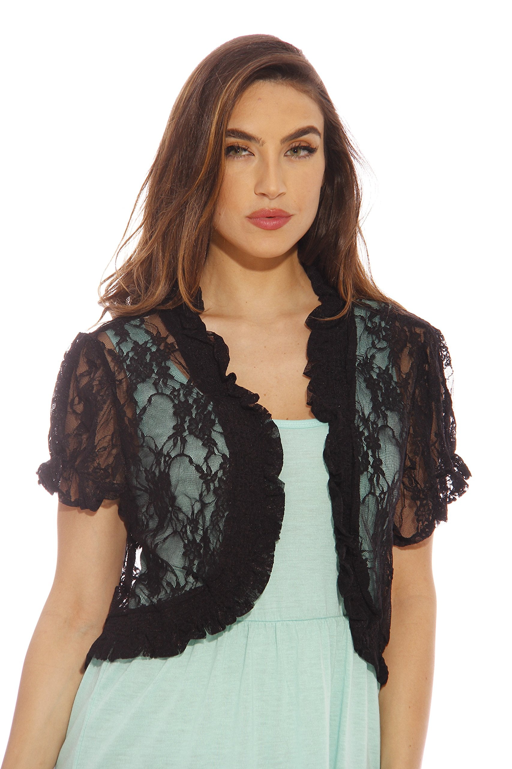 lace shrug cardigan