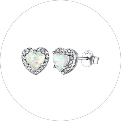 5mm Heart CZ
