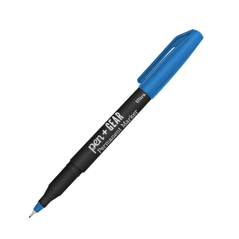 Pen+Gear Felt-Tip Pens, Ultra Fine, Assorted Colors, 10 Pack 