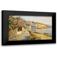 thumbnail image 1 of Obuchovsky, Yury 18x12 Black Modern Framed Museum Art Print Titled - Blooming Oleander Tree on Kadakes, 1 of 5