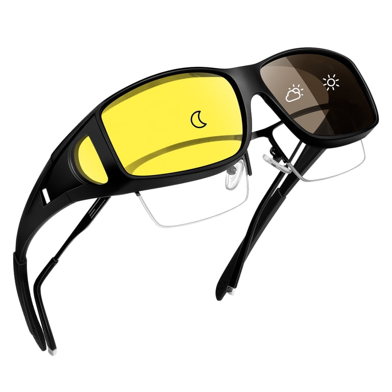 Joopin Light Changing Photochromic Fit-Over Sunglasses photo 1