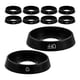 thumbnail image 1 of BESTYASH 10Ud Kit Base De Perillas En Plástico Negro Para De Gas Compatible Con Horno Y Grill, 1 of 8