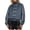 Blue-A#270923aa, variant on Womens Zip Up Chinese Frog Button Coat Oversized Outerwear Striped Side Chinese Style Casual Streetwear Jacket Unisex for Men Women Fall Winter Blue XL