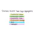thumbnail image 4 of Highlighters Sharpie Accent Tank con punta cincelada amarilla, paquete de 4, 4 of 5