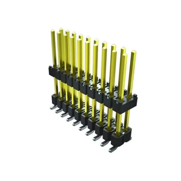 Pack of 2 HW-06-20-L-D-630-130 Connector Board to Board Mezzanine .100 Flex Stacker Through-hole :RoHS