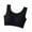Black, variant on Bras for Women No Underwire Bralette Soft Stretch Sleep Bralettes Push Up Back Smoothing Bra with Removable Pads