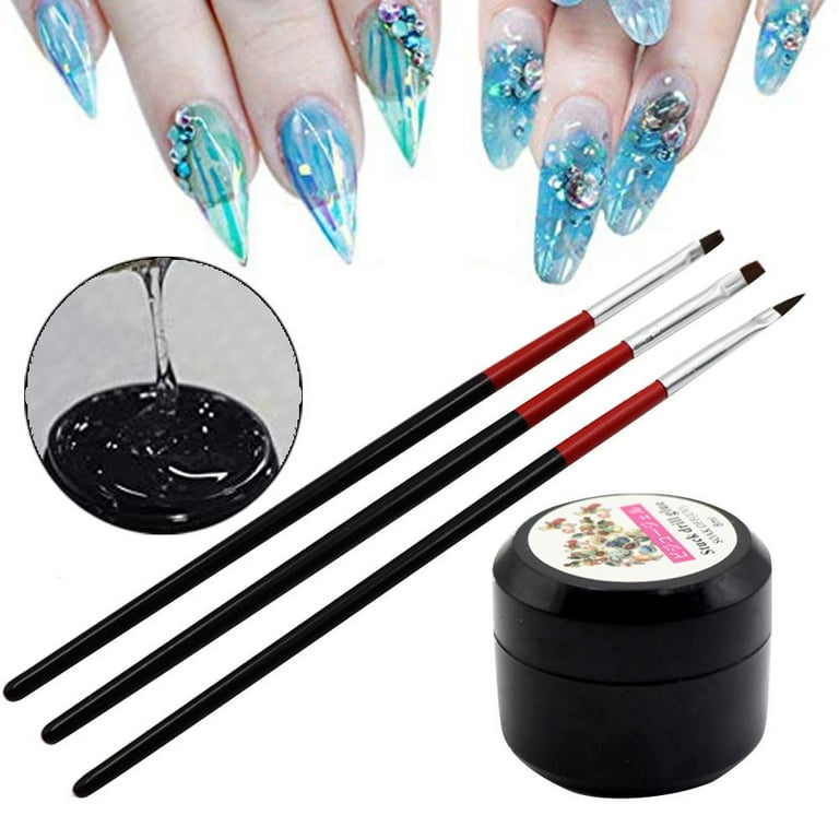 Nail Art 8ml Rhinestone Glue Gel Adhesive Resin Gem Jewelry