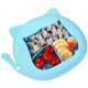 thumbnail image 1 of Platos de silicona para comida de bebé, plato de silicona con ventosa antideslizante para niños con mantel individual apto para microondas, 1 of 5