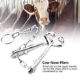 thumbnail image 3 of Vaca de Acero inoxidable, Alicados Bull Ganado Bovino Clip Anillo de la Nariz de Toro Anillo de Nariz Con Herramienta de Traccio de Cadena, 3 of 7