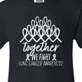 thumbnail image 4 of Inktastic Together, We Fight Lung Cancer Awareness Youth T-Shirt, 4 of 5
