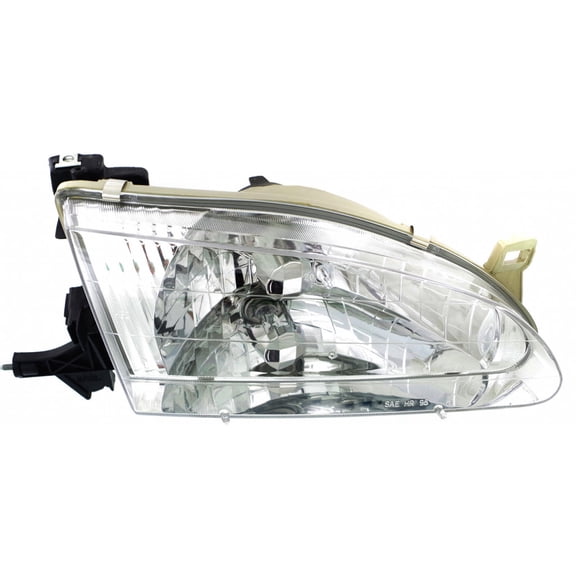 CarLights360: For Toyota Corolla Headlight Assembly 1998 1999 2000 Passenger Side w/ Bulbs DOT Certified TO2503121