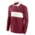 thumbnail image 2 of Men's Fanatics Red Atlanta United FC Penalty Kick Long Sleeve Polo, 2 of 3