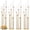 4PCS, variant on Ataujin 42.5In,5 Arm Candle Holder, Gold Floor Candelabra Fit LED 0.82'' LED Candle, Tall Metal Candle Centerpieces with Acrylic Lampshade for Wedding, Birthday Party, Christmas