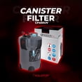 thumbnail image 2 of Filtro canister Aquatop CF400UV de 4 etapas con UV de 9 W para acuarios de 125 gal, 2 of 7