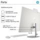 thumbnail image 4 of Computadora All in One HP HP 27 Touchscreen All-in-One Intel Core Ultra 7 2TB SSD 27 pulgadas, 4 of 4