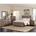 thumbnail image 2 of Kauffman 5-piece California King Bedroom Set Washed Taupe, 2 of 19