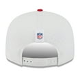 thumbnail image 4 of Men's New Era  White/Scarlet San Francisco 49ers 2025 NFL Training Camp Split Panel 9FIFTY Snapback Hat, 4 of 5