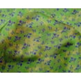 thumbnail image 4 of oneOone Silk Tabby Green Fabric Batik Fabric For Sewing Printed Craft Fabric By The Yard 42 Inch Wide - SG, 4 of 4