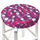 thumbnail image 3 of Balery Vintage Vinyl Record Fundas de asiento para taburete de bar redondo de tela de terciopelo ajustables que protegen de arañazos y manchas para sillas de 14 a 17 pulgadas.-13 inch, 3 of 7