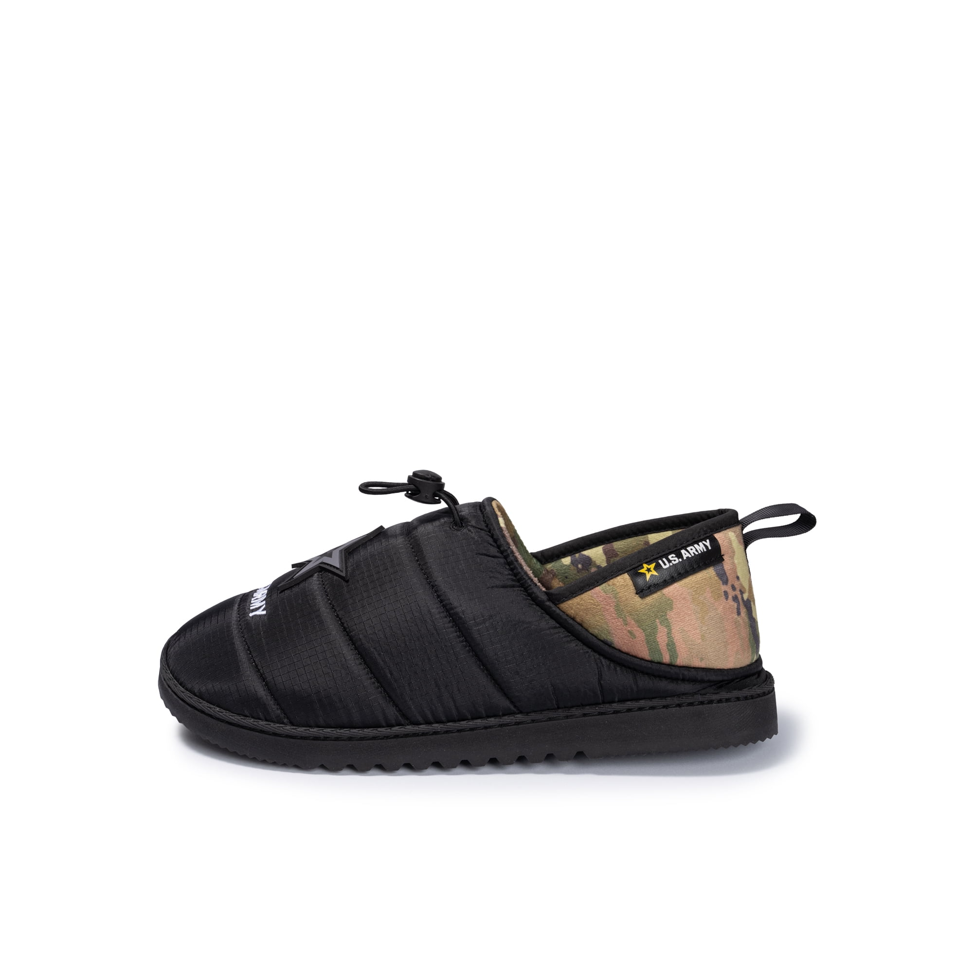 Mens US Army Bungee Slipper