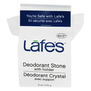 Lafe's - Natural Deodorant Stone with Holder Fragrance-Free - 6 oz.