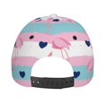 thumbnail image 6 of Disketp Flamingo1 Print Baseball Caps For Outdoor Sports Fashion Casual Outdoor Caps Men Women, 6 of 8