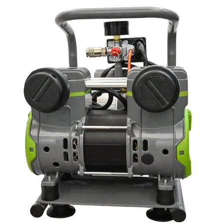 FunMay 1.5HP Oil-Free Quiet Portable Air Compressor for Indoor Use
