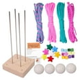 thumbnail image 3 of Kit de cuerda de camping tejida a crochet para hacer tú mismo, juego de manualidades de crochet para entusiastas del tejido. 1, 3 of 9
