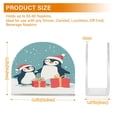 thumbnail image 2 of Penguins and Gifts Napkin Holders for Tables Napkin Stand Paper Holder Organizer Tabletop Tissue Box Dispenser, 2 of 8