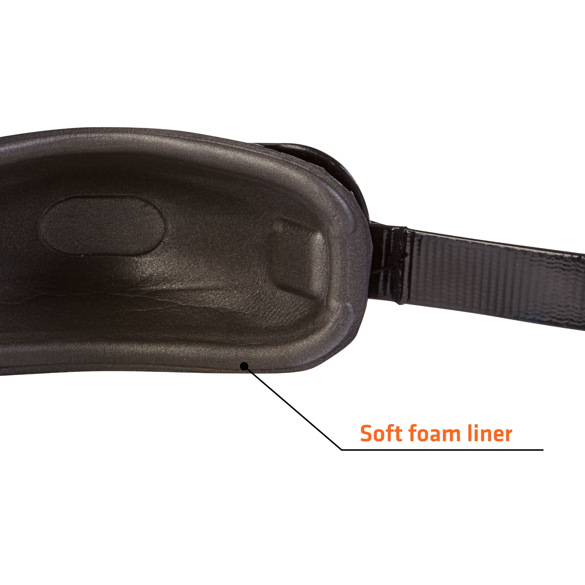 Shock Doctor, Football Core Chin Strap, Adult, Black