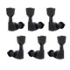 thumbnail image 5 of 6 clavijas de afinación de guitarra 3R 3L, perillas de cabezales de máquina afinadora, reemplazos, clavijas de afinación 3R 3L para accesorios de Negro, 5 of 8