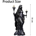 thumbnail image 7 of Hekate Greek Goddess Resin Sculpture, Underworld Light-Bringer with Hounds, 7 of 7