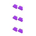 thumbnail image 3 of Wweixi Durable Aluminum Engine Mount Holder for HSP RC 110 Car Upgrade Parts Enhanced Performance Purple 3Set, 3 of 6