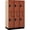 Cherry, variant on Salsbury Industries 2 Tier 3 Wide Gym and Locker Room Locker