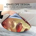 thumbnail image 5 of Ryvnso Satin Pillowcase Shiny Christmas Balls Pillow Cases Standard Size 26x20in, 5 of 6