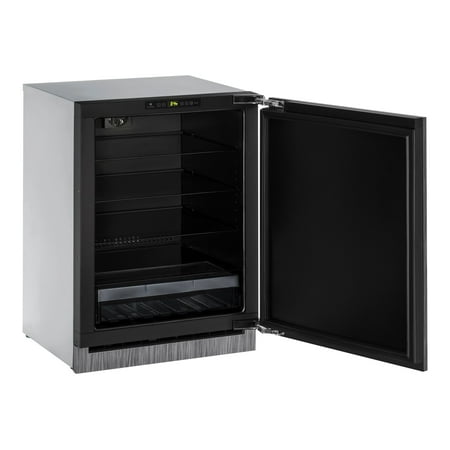 U-Line - 4.3 Cu. Ft. Built-In Mini Fridge - Custom Panel Ready