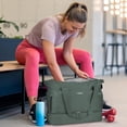 thumbnail image 2 of Gym Bag for Women, Personal Item Travel Bag with Shoes Compartment, Weekender Overnight Duffel Bag with Wet Pocket & USB Charging Port, Carry On Bag for Women, Travel, Gym, Weekend (Black), 2 of 5