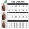 thumbnail image 3 of NIPAXO Family Matching Christmas Pajamas Set Long Sleeve Button-Down Holiday Sleepwear Classic Tartan Plaid Lounge Set for Dad Mom Kids, 3 of 10