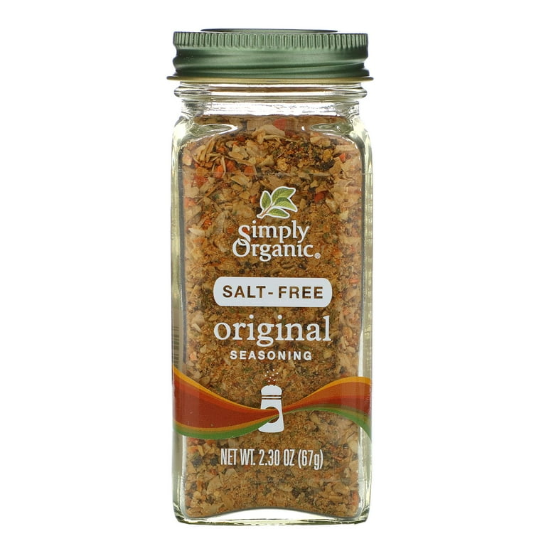 Simply Organic Salt-Free Original Seasoning Blend 2.30 oz.