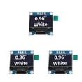 thumbnail image 3 of crativent 0.96 Inch OLED Screens 4pin Display Module Circuit Board Replacing Parts White 3Set, 3 of 6