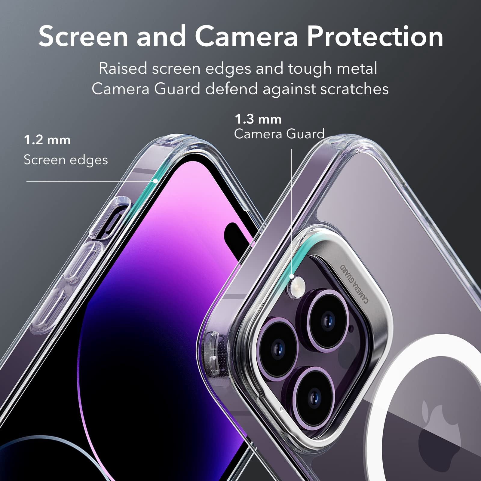 Esr For 14 Pro Max Case  Compatible With Magsafe Built-in Stash Stand Clear Phone 14 Military-grade Protection Magnetic Classic Series