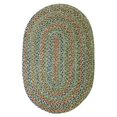thumbnail image 2 of Rhody Rug SO65R048X048 Sophia Tapis Rond Tressé Multicolore Intérieur-Extérieur 4 Pi, Vert Mousse, 2 of 4